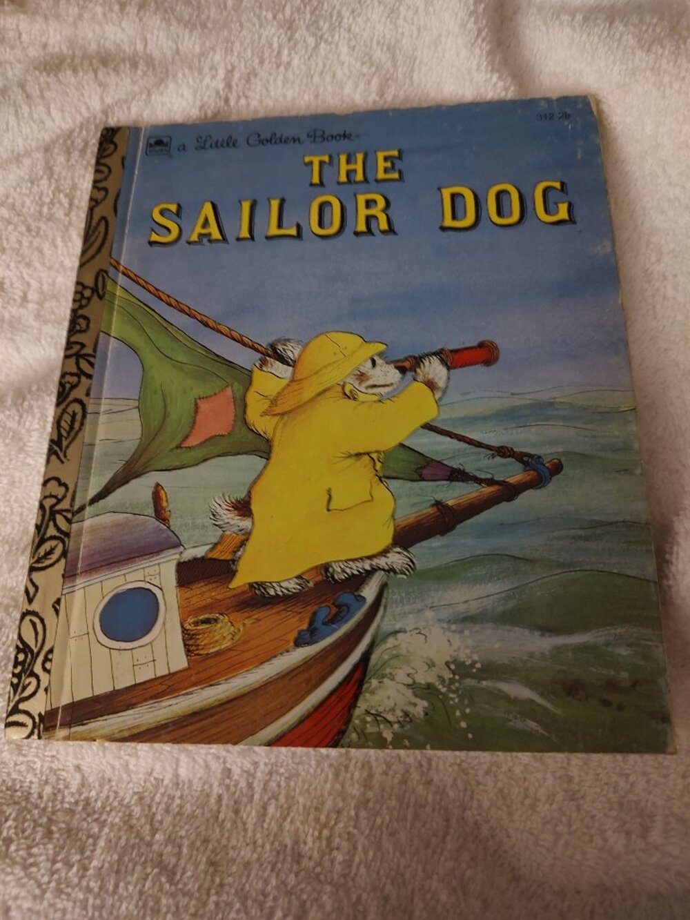 LITTLE GOLDEN BOOK The Sailor Dog Vintage 1953